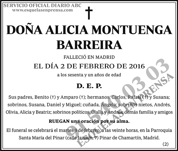 Alicia Montuenga Barreira